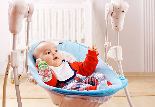 Baby clearance swing bed