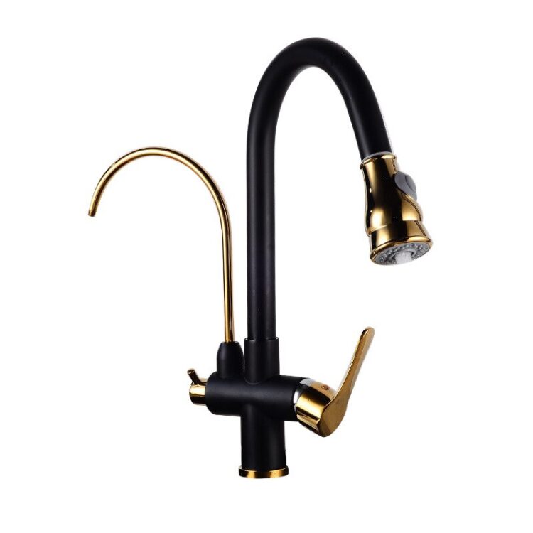 Amazing Black Gold Multifunctional Faucet Why You Need It   Black Gold Faucet Multifunction 750x750 