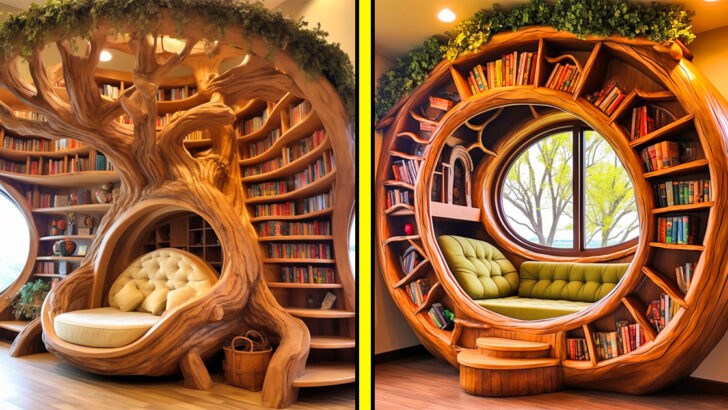 Shop Large Wooden Reading Nooks For Ultimate Relaxation Classy55   Wooden Nook Large 